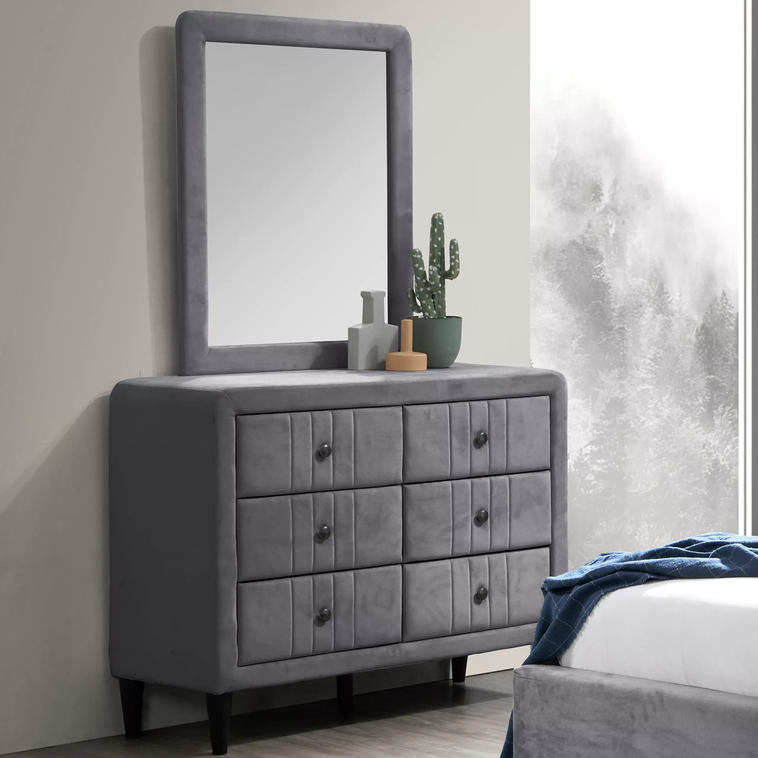 Charcoal deals grey dresser