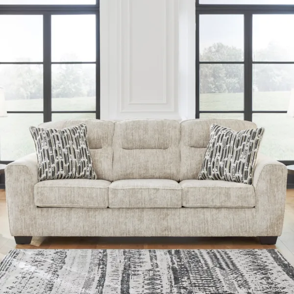 Lonoke Sofa Set (3+2) - Parchment - United Furniture