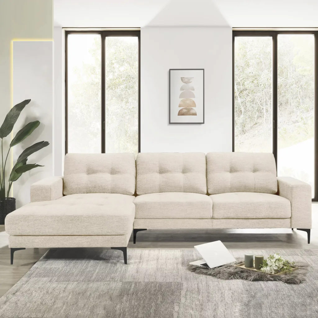 Corner sofa deals beige