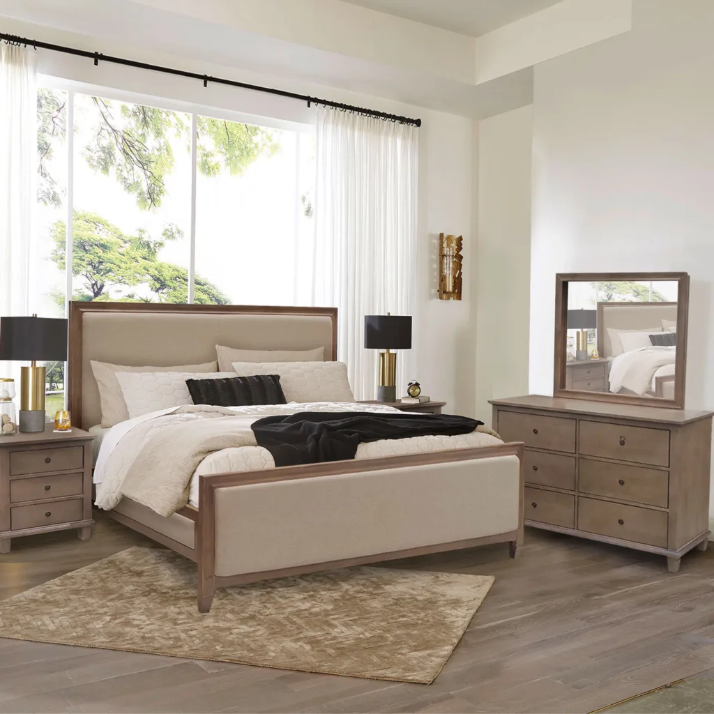 Baxter 5 Pcs. Bedroom Set United Furniture